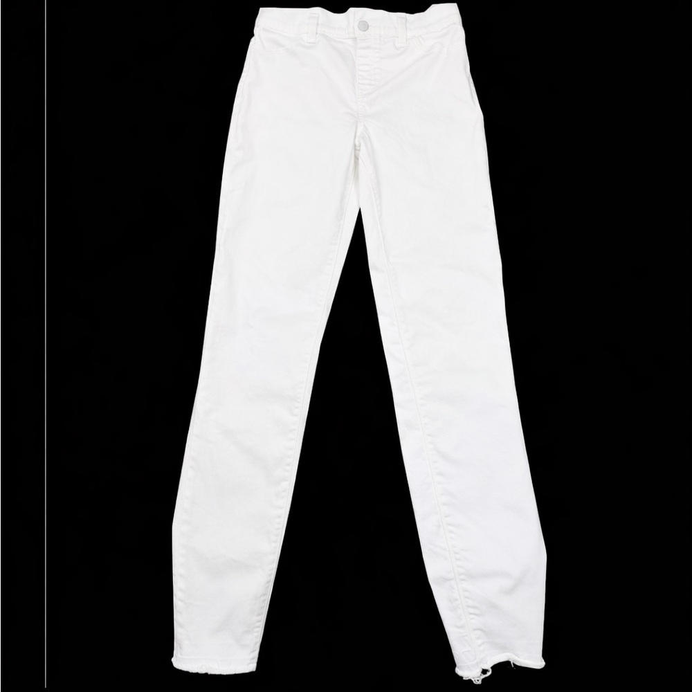 SPANX White High-Rise Skinny Jeans